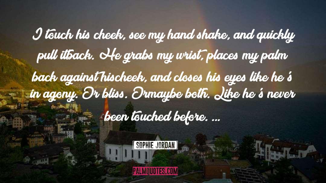 Amber Eyes quotes by Sophie Jordan