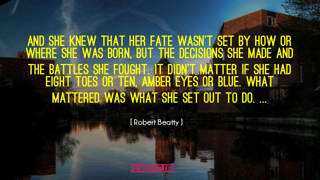 Amber Eyes quotes by Robert Beatty