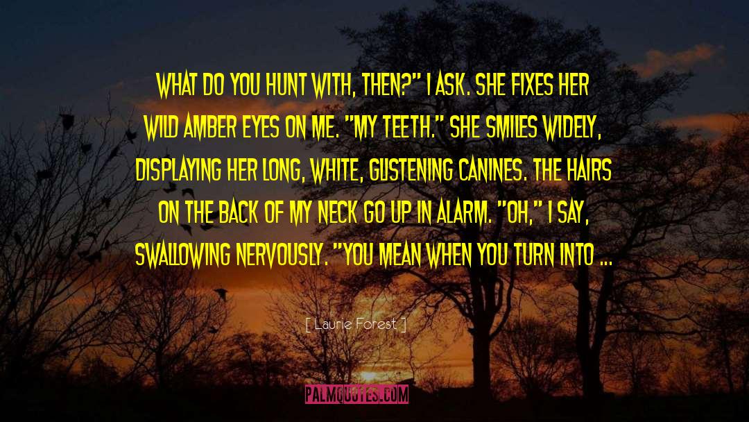Amber Eyes quotes by Laurie Forest
