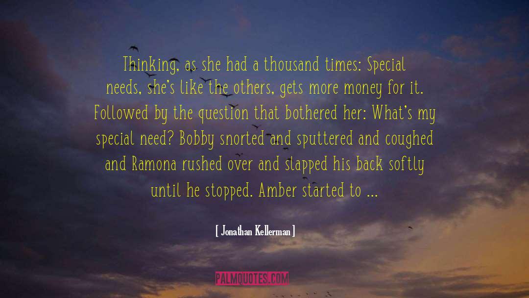 Amber Lamont quotes by Jonathan Kellerman