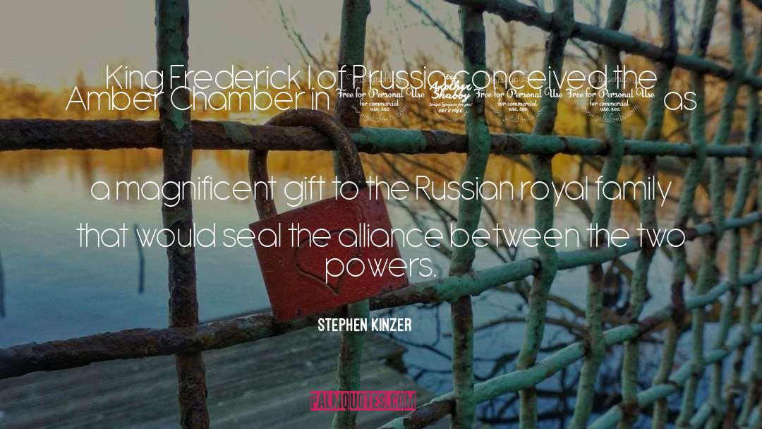 Amber Newberry quotes by Stephen Kinzer