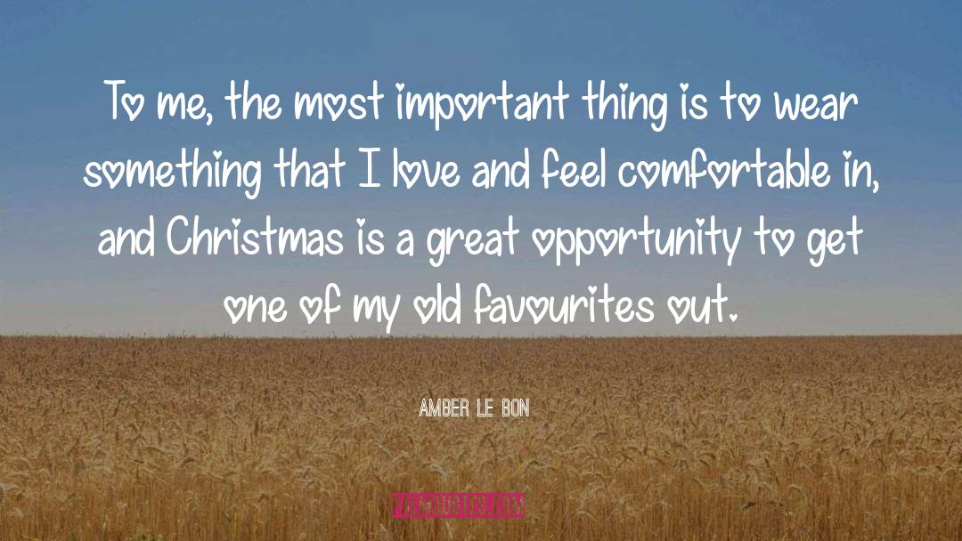 Amber quotes by Amber Le Bon