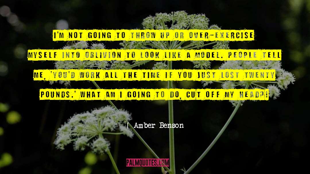 Amber quotes by Amber Benson