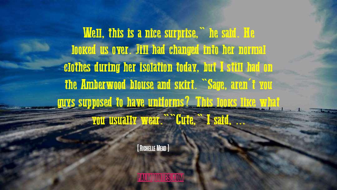 Amberwood Prepatory quotes by Richelle Mead