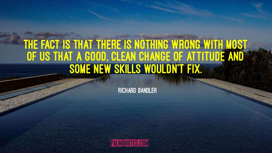 Ambiguity And Attitude quotes by Richard Bandler