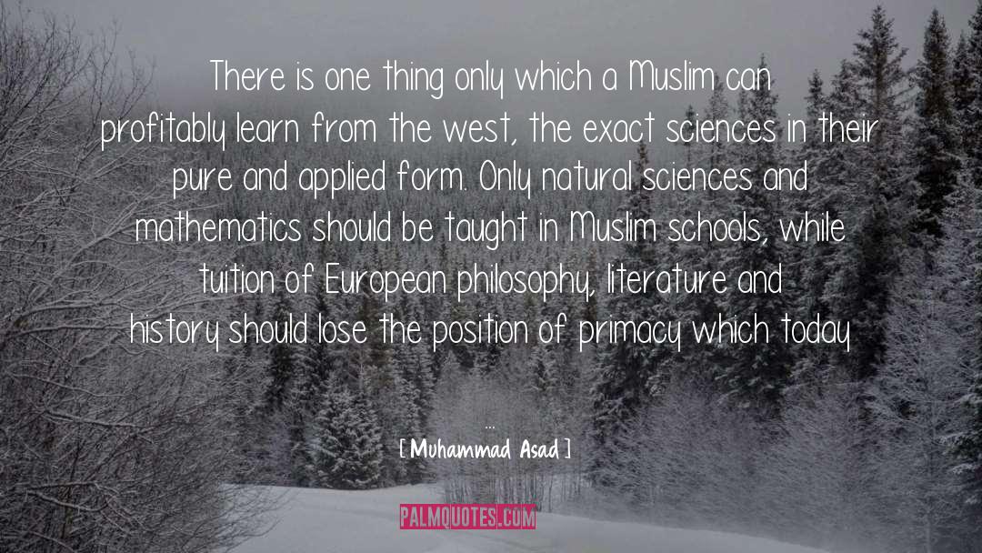 Ambiguity In Literature quotes by Muhammad Asad