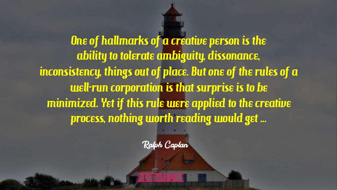 Ambiguity quotes by Ralph Caplan