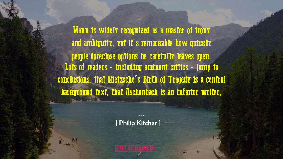 Ambiguity quotes by Philip Kitcher