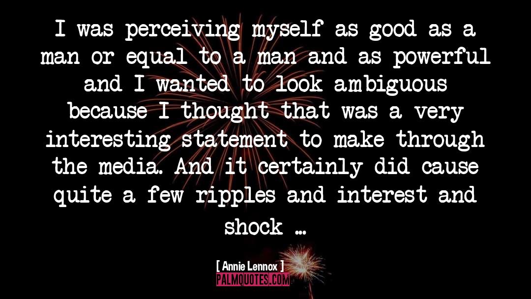 Ambiguous quotes by Annie Lennox