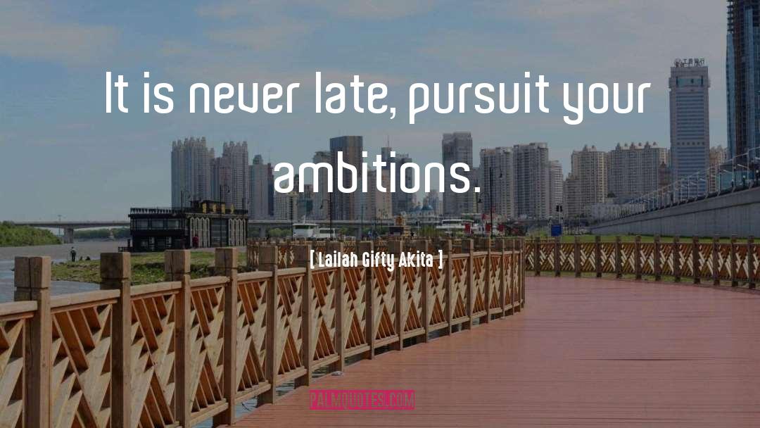 Ambition And Attitude quotes by Lailah Gifty Akita