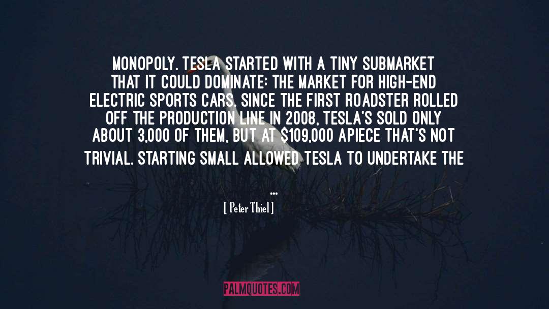 Ambition In Sports quotes by Peter Thiel