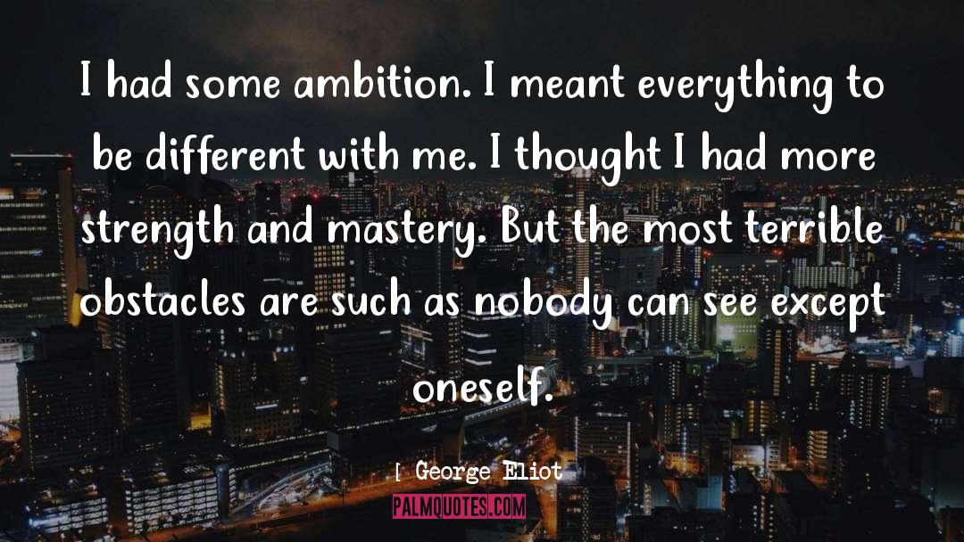 Ambition Macbeth quotes by George Eliot