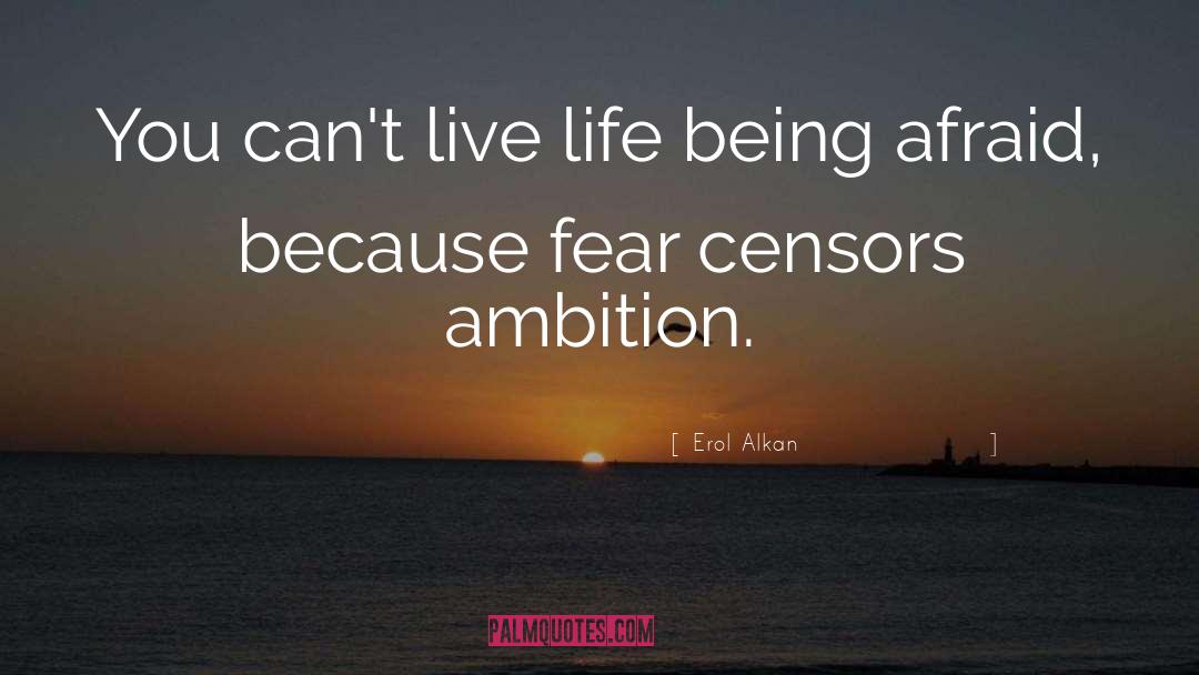 Ambition quotes by Erol Alkan