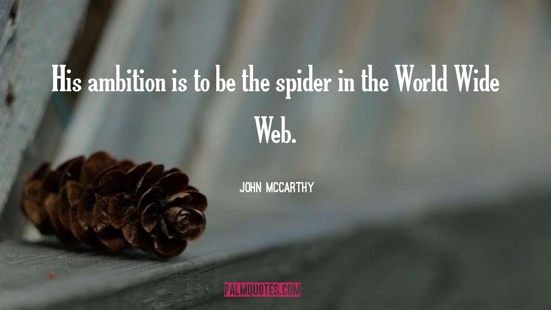 Ambition quotes by John McCarthy