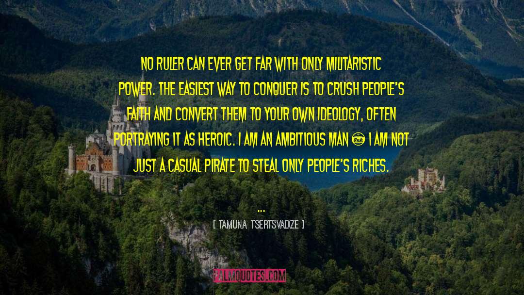 Ambitious Man quotes by Tamuna Tsertsvadze