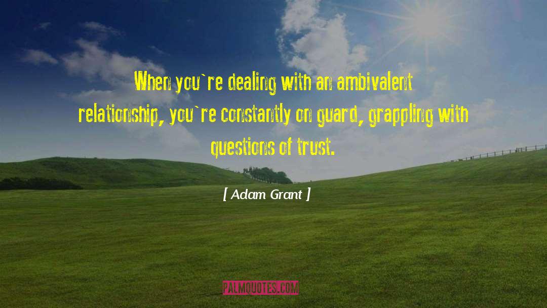 Ambivalent Crossword quotes by Adam Grant