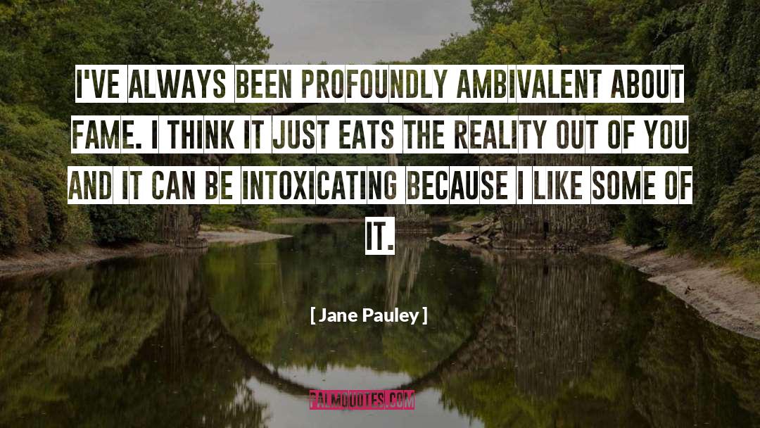 Ambivalent quotes by Jane Pauley