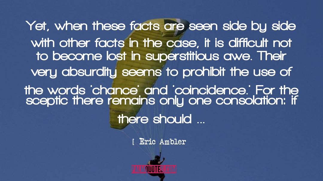 Ambler quotes by Eric Ambler