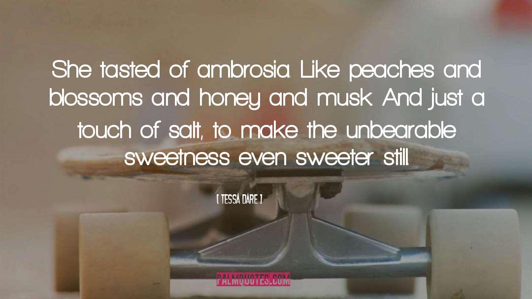 Ambrosia quotes by Tessa Dare
