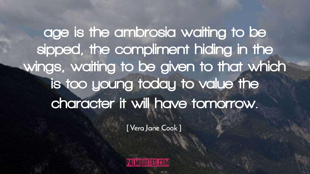 Ambrosia quotes by Vera Jane Cook