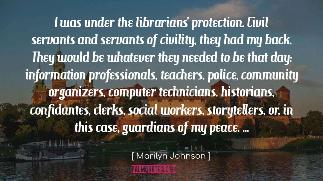 Ambrosian Library quotes by Marilyn Johnson