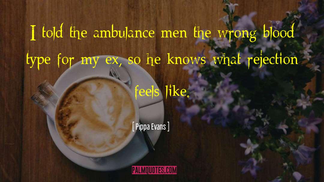 Ambulance quotes by Pippa Evans