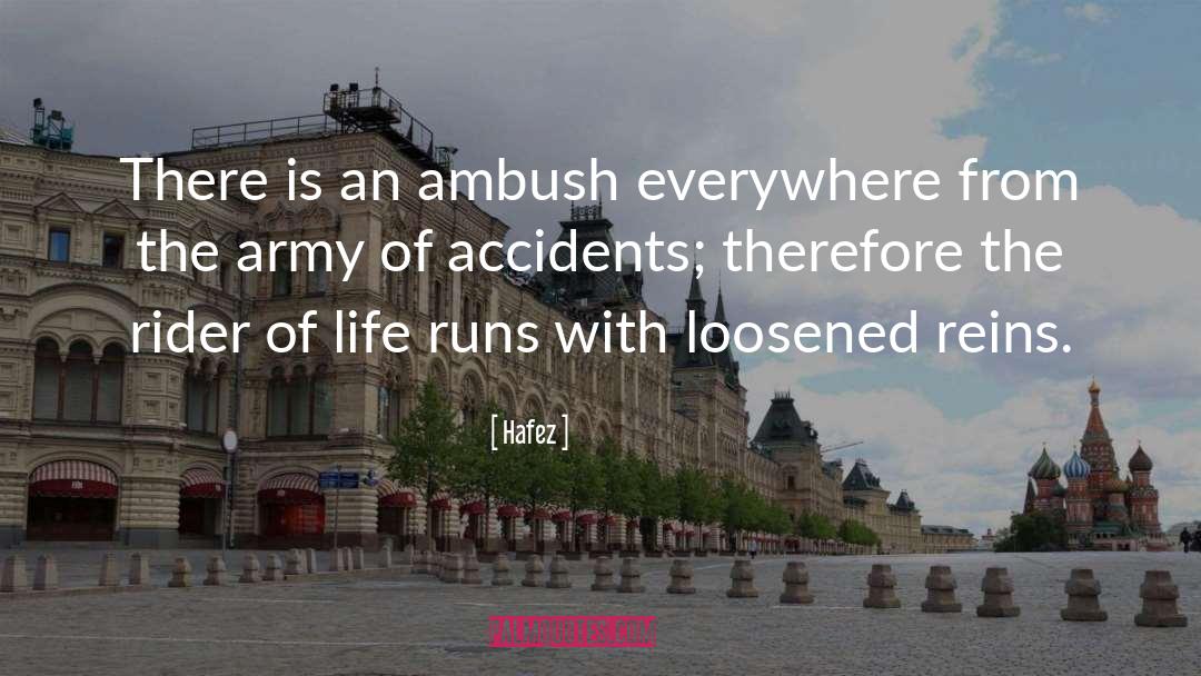 Ambush quotes by Hafez