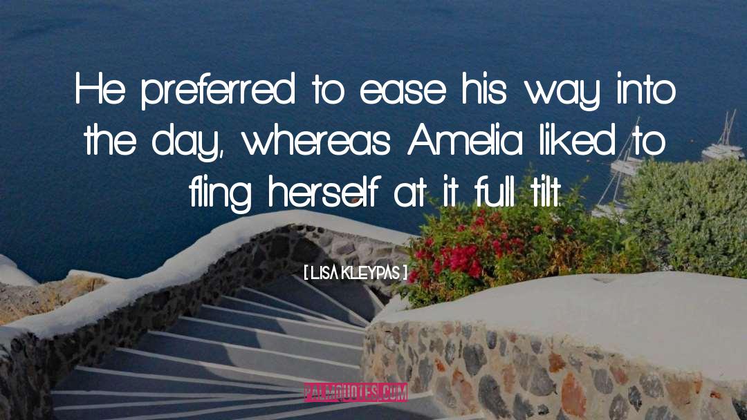 Amelia Bouchard quotes by Lisa Kleypas