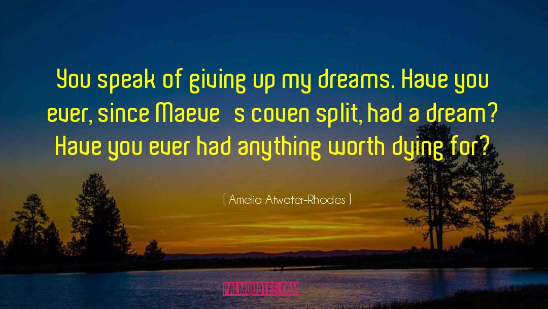 Amelia Bouchard quotes by Amelia Atwater-Rhodes