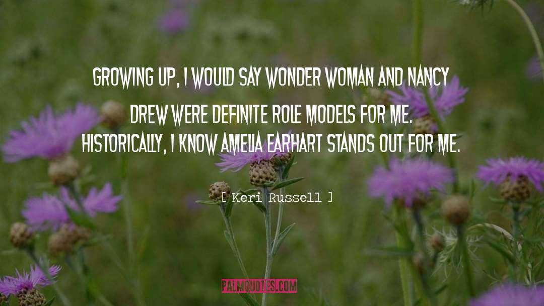 Amelia Earhart quotes by Keri Russell