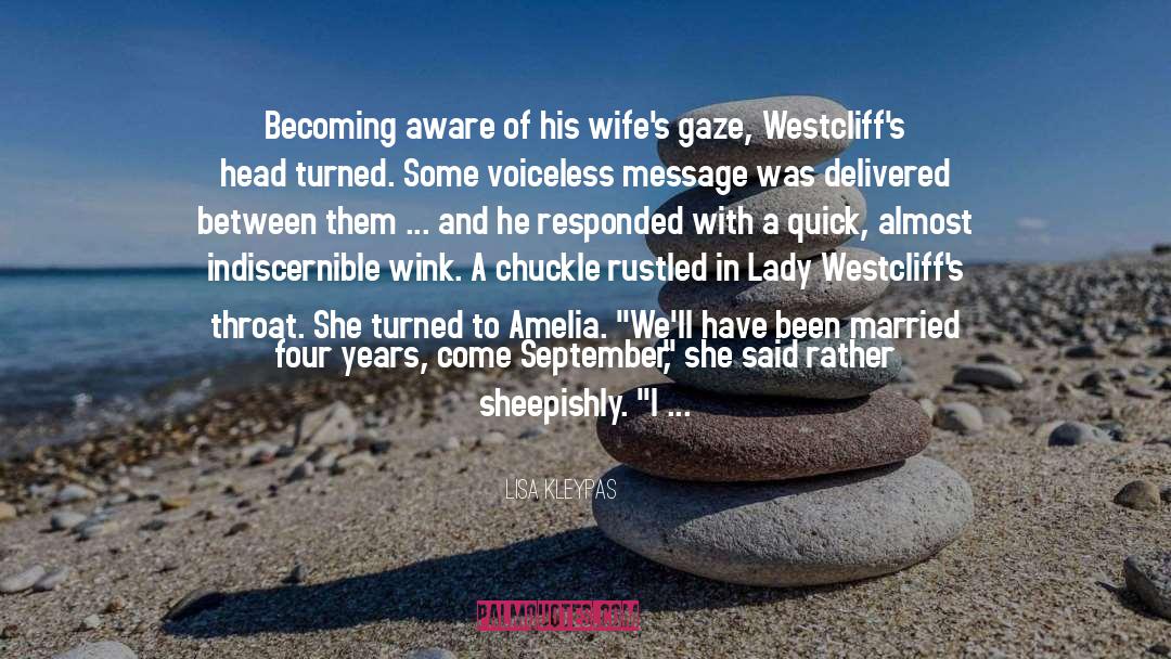 Amelia Hathaway quotes by Lisa Kleypas
