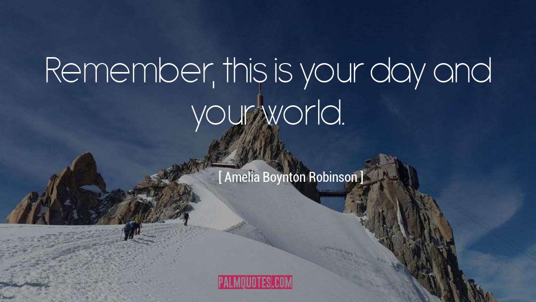 Amelia Maylock quotes by Amelia Boynton Robinson