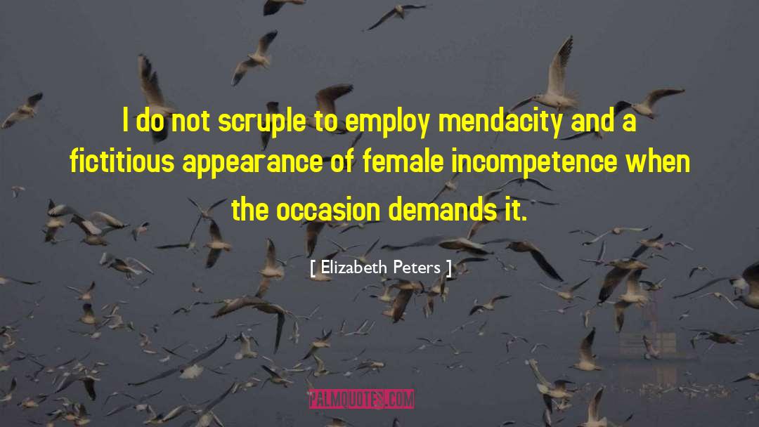 Amelia Peabody quotes by Elizabeth Peters