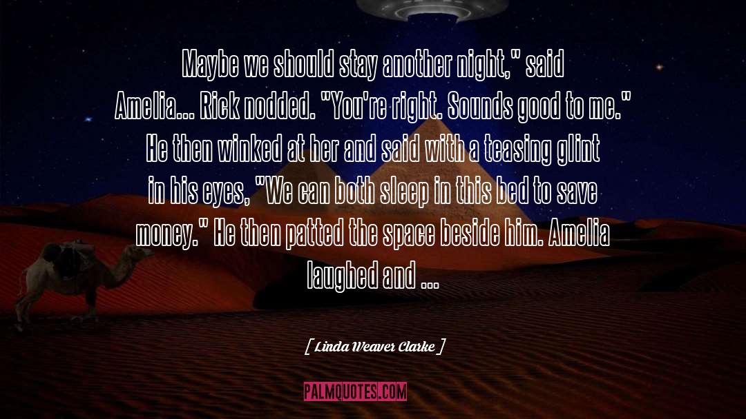 Amelia quotes by Linda Weaver Clarke