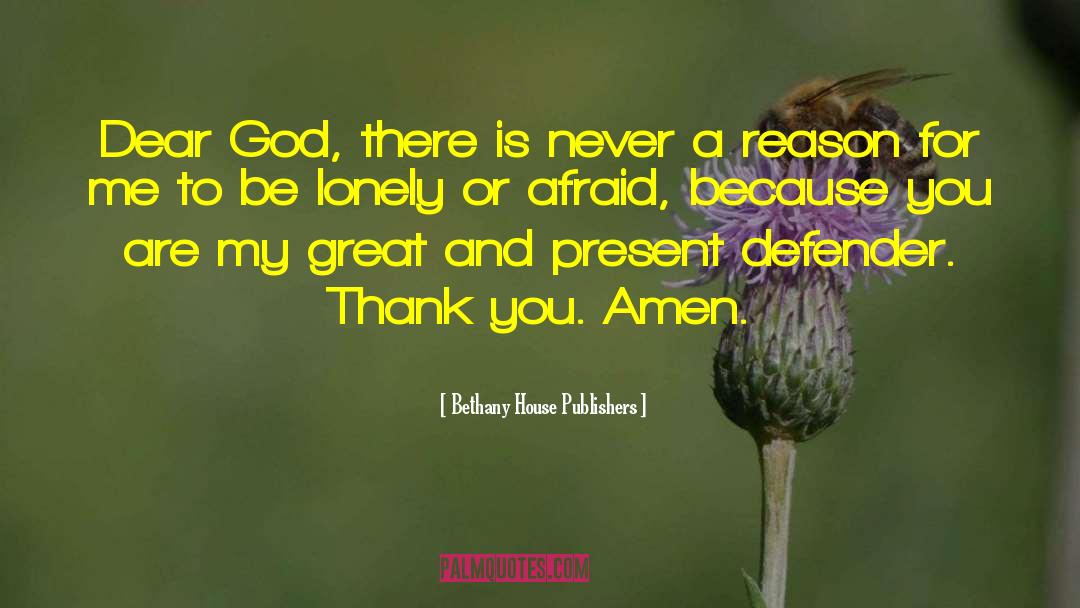 Amen quotes by Bethany House Publishers