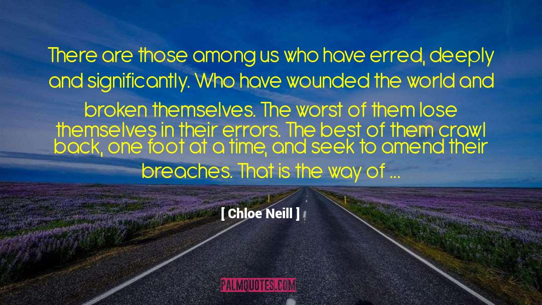 Amend quotes by Chloe Neill