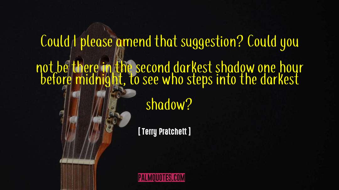 Amend quotes by Terry Pratchett