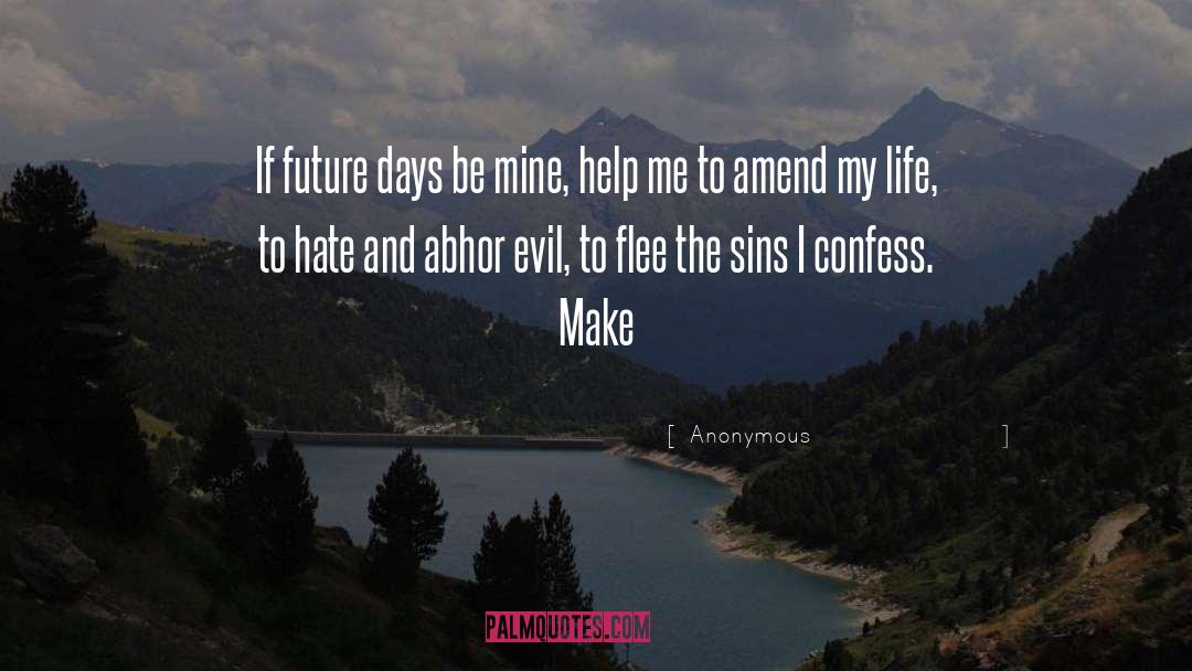 Amend quotes by Anonymous