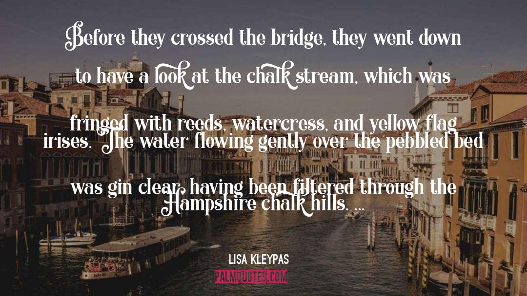 Amende The Stream Water quotes by Lisa Kleypas