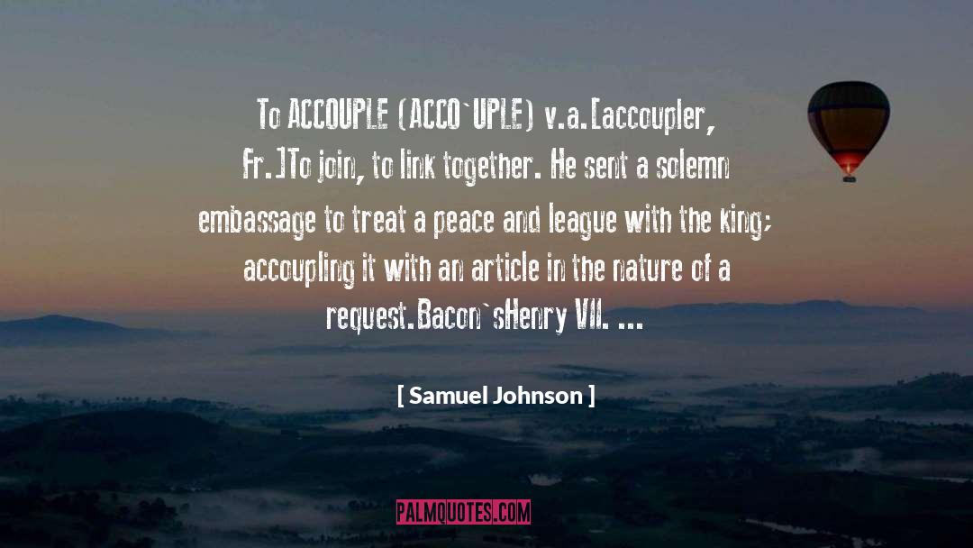 Amendes Fr quotes by Samuel Johnson