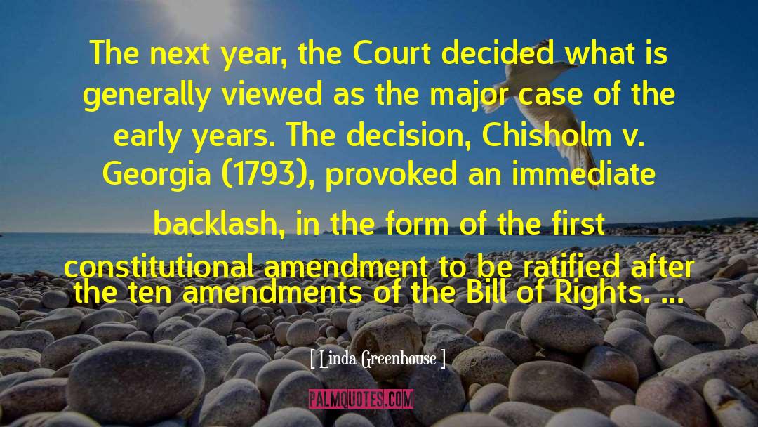 Amendment 4 quotes by Linda Greenhouse