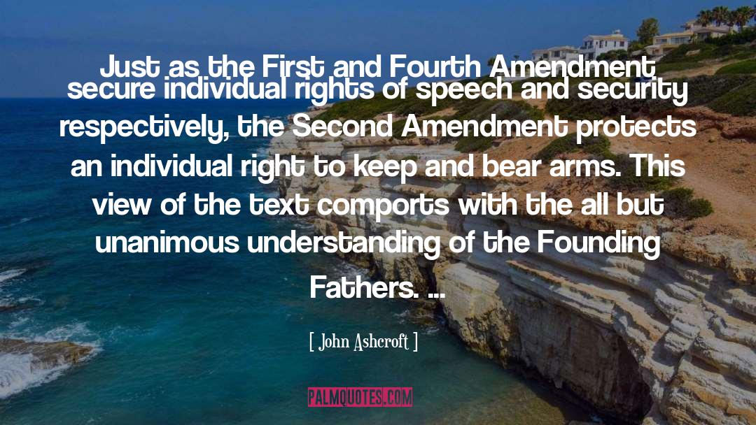 Amendment quotes by John Ashcroft