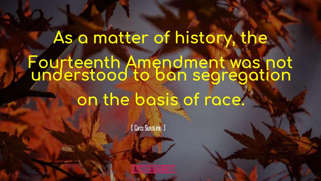 Amendment quotes by Cass Sunstein