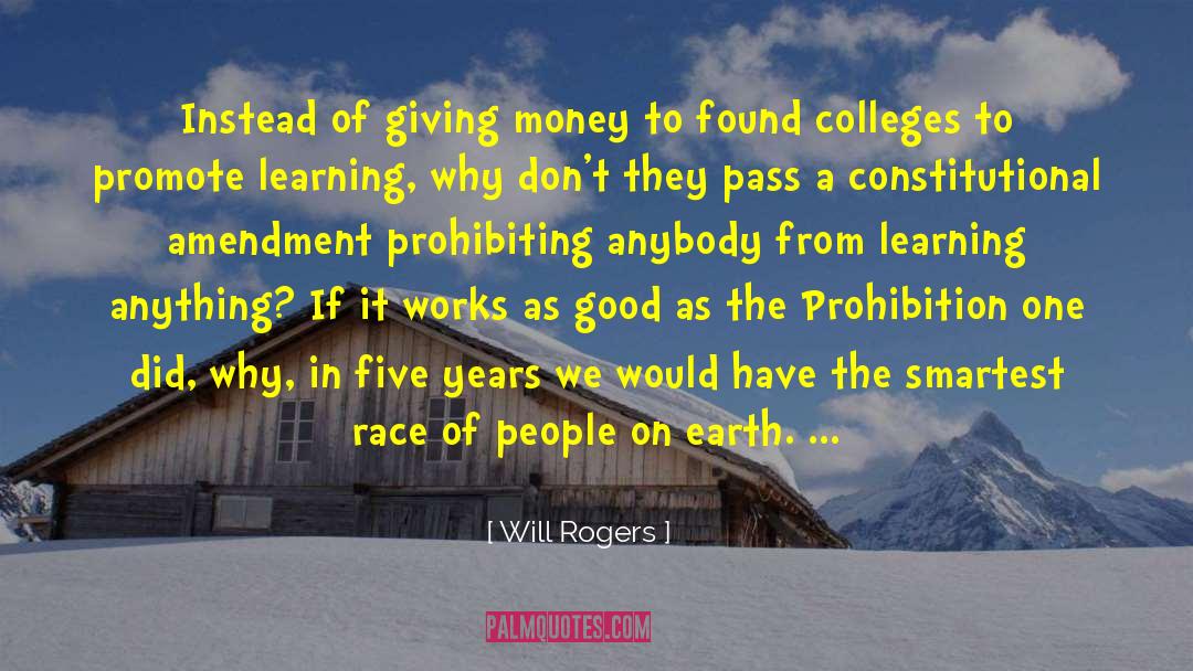 Amendment quotes by Will Rogers