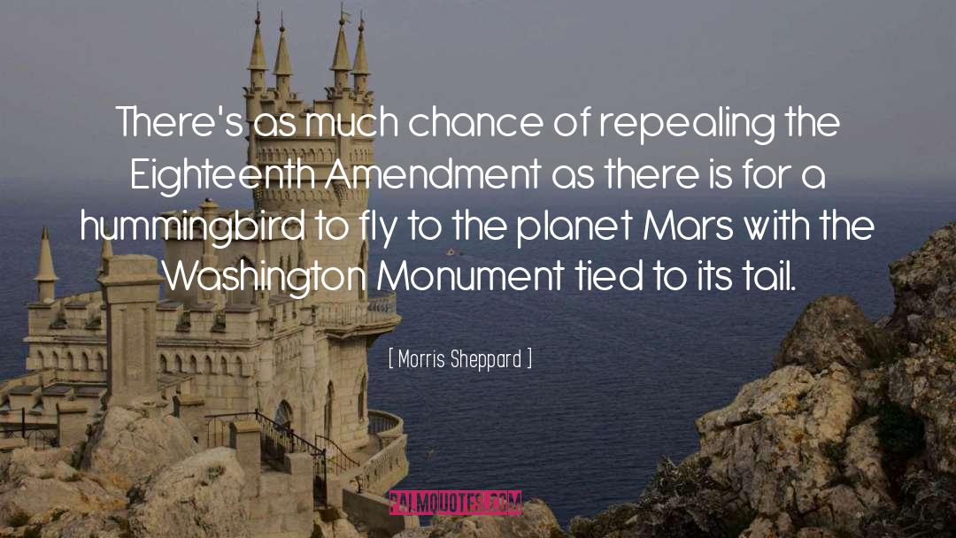 Amendments quotes by Morris Sheppard