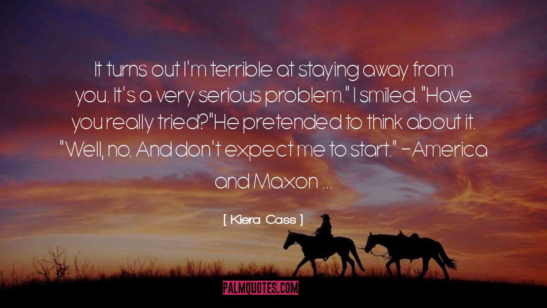 America And Maxon quotes by Kiera Cass