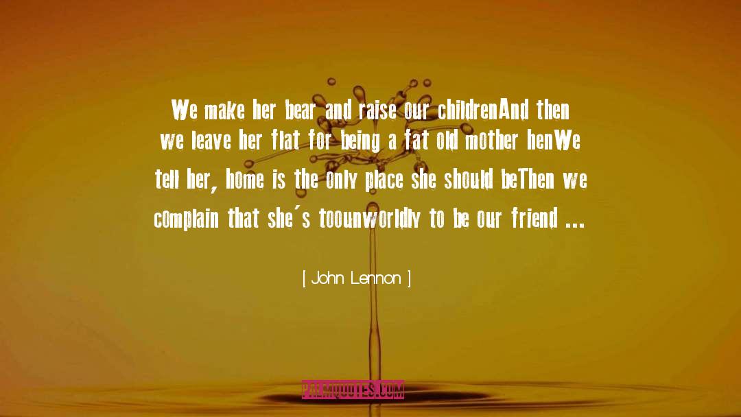 America Being Fat quotes by John Lennon