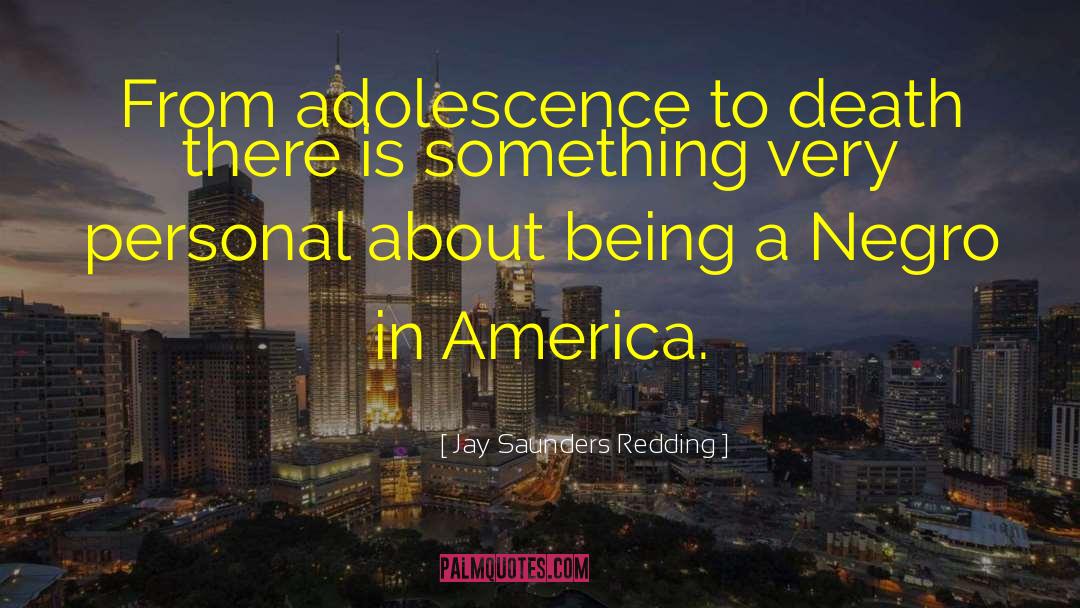 America Being Fat quotes by Jay Saunders Redding