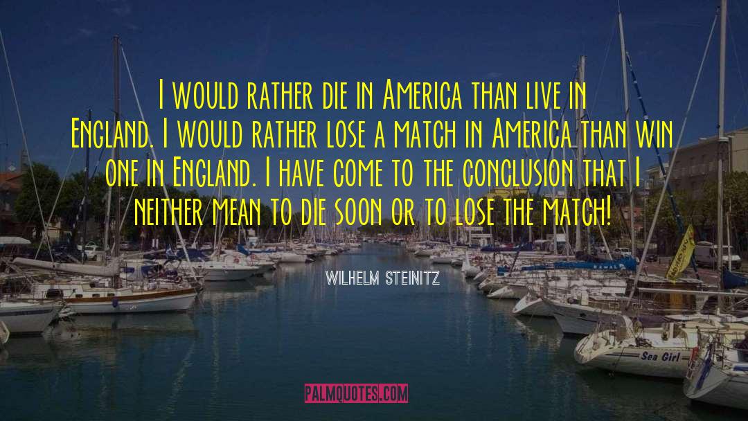 America Freedom quotes by Wilhelm Steinitz