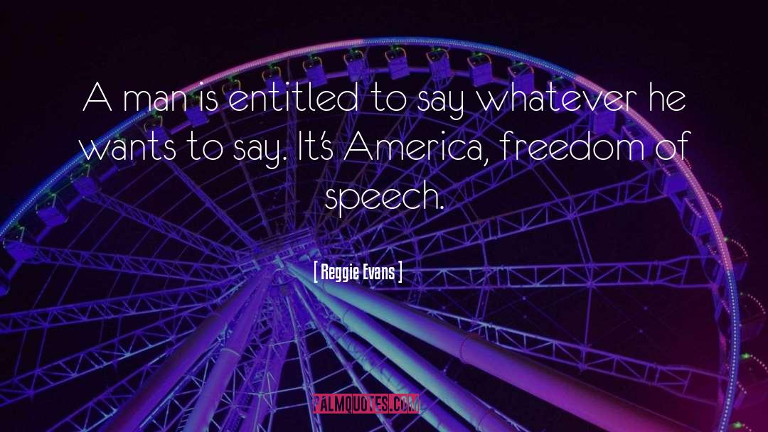 America Freedom quotes by Reggie Evans